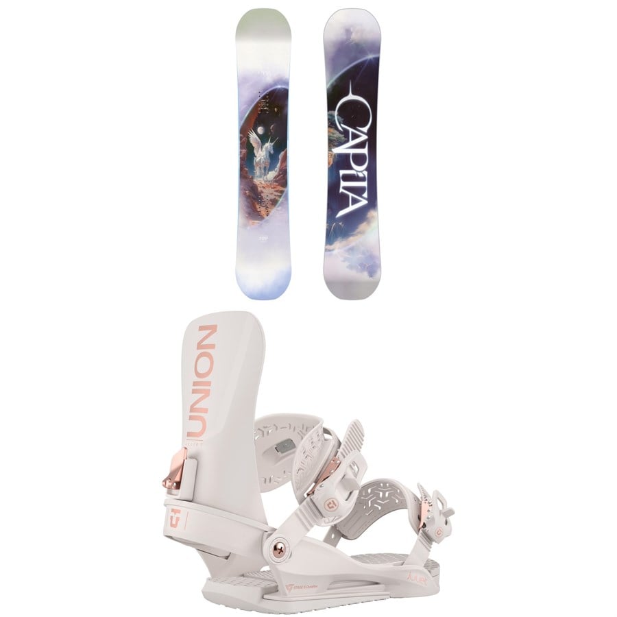 CAPiTA Space Metal Fantasy Snowboard + Union Juliet Snowboard Bindings - Women's 2026