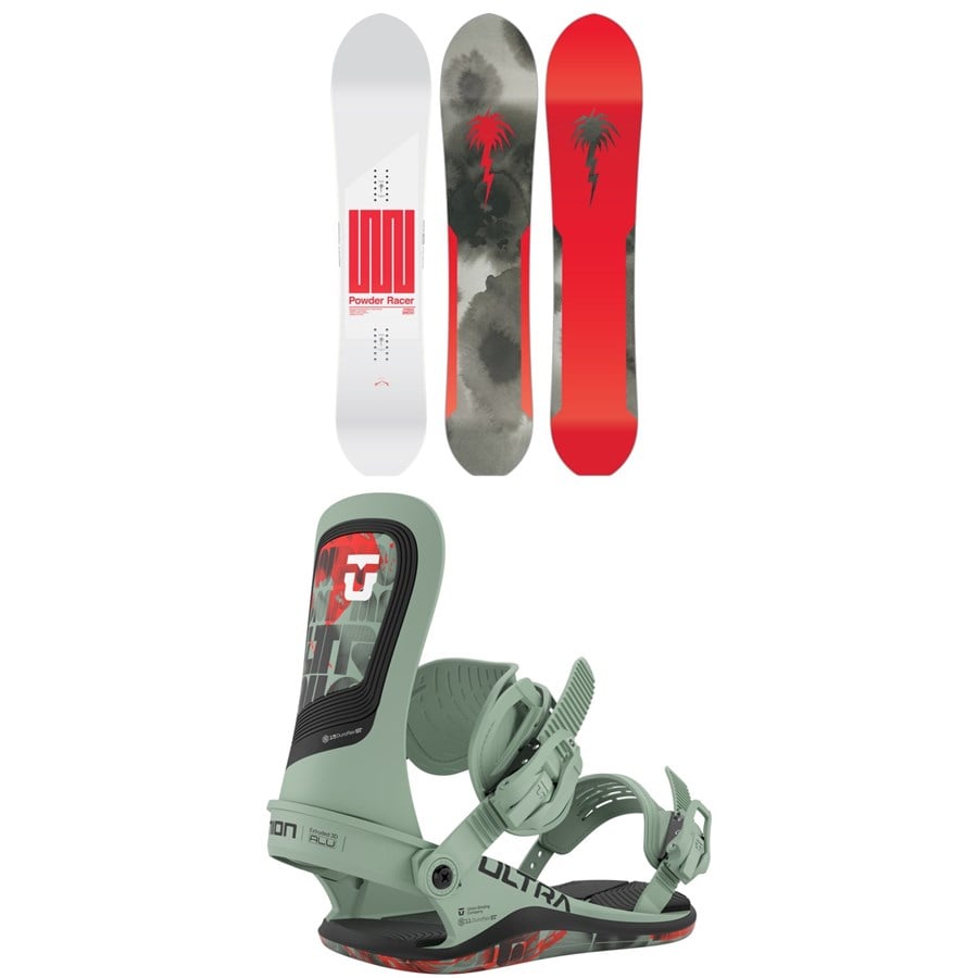 CAPiTA Spring Break Powder Racers Snowboard + Union Ultra Snowboard Bindings 2026