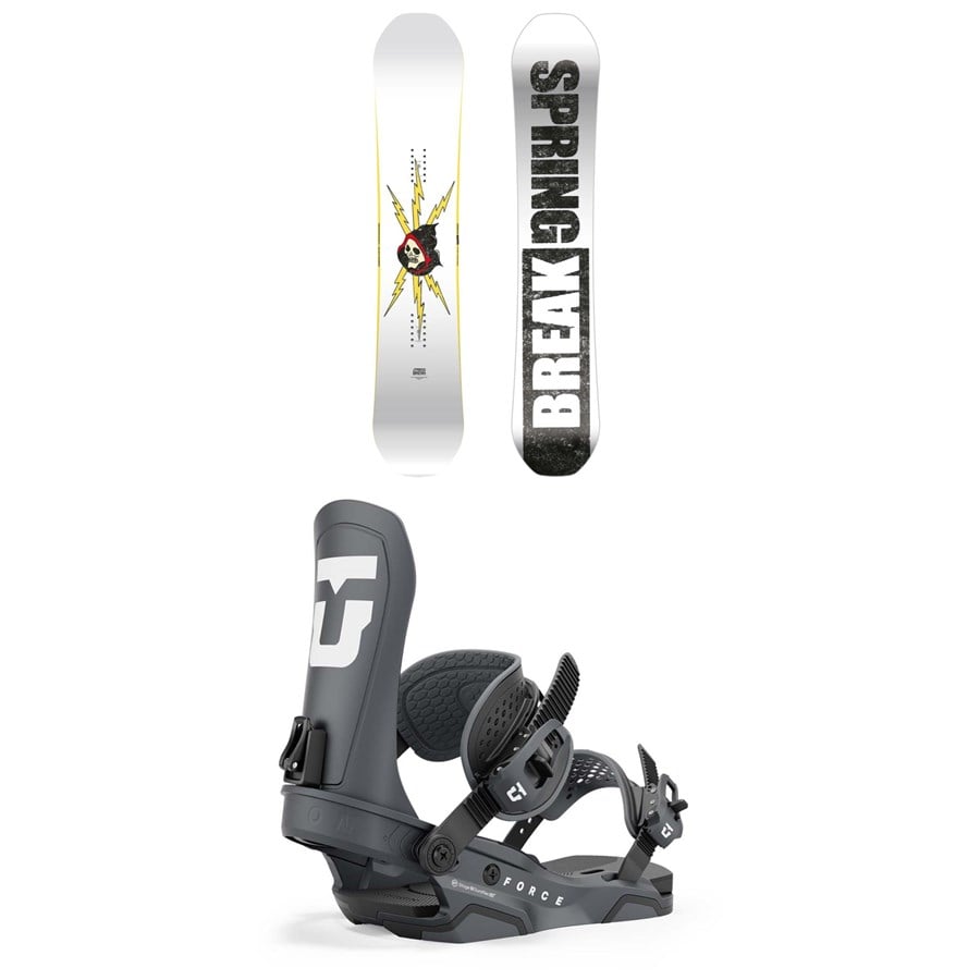 CAPiTA Spring Break Resort Twin Snowboard + Union Force Snowboard Bindings 2025