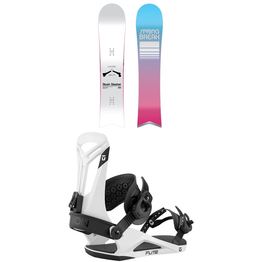 CAPiTA Spring Break Slush Slashers 2.0 Snowboard + Union Flite Snowboard Bindings 2026
