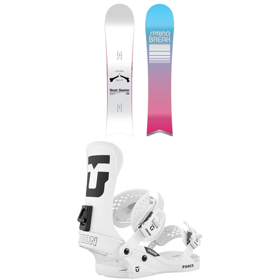 CAPiTA Spring Break Slush Slashers 2.0 Snowboard + Union Force Classic Snowboard Bindings 2026