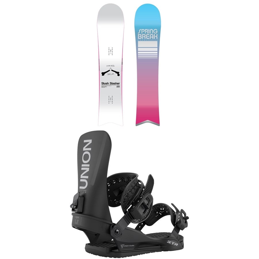 CAPiTA Spring Break Slush Slashers 2.0 Snowboard + Union STR Snowboard Bindings 2026