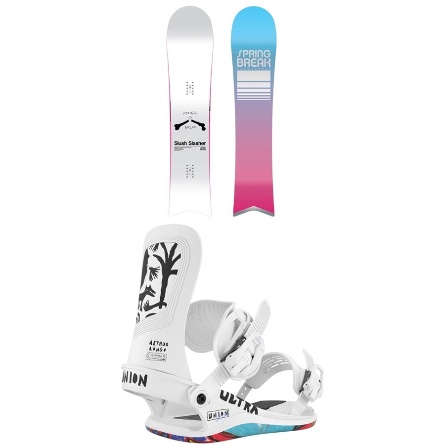 CAPiTA Spring Break Slush Slashers 2.0 Snowboard + Union Ultra Snowboard Bindings 2026
