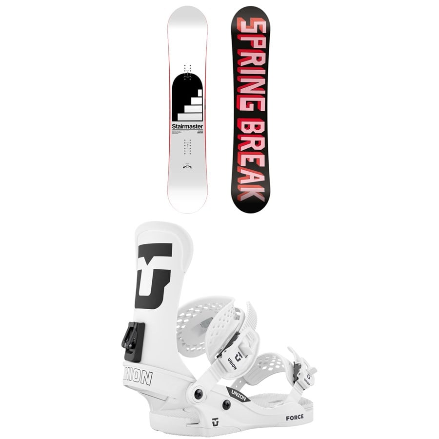 CAPiTA Spring Break Stairmaster Snowboard + Union Force Classic Snowboard Bindings 2026