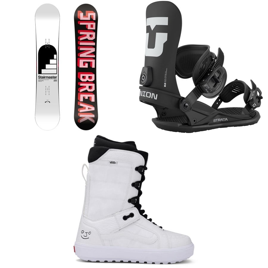 CAPiTA Spring Break Stairmaster Snowboard + Union Strata Snowboard Bindings + Vans Hi Standard OG Snowboard Boots 2026