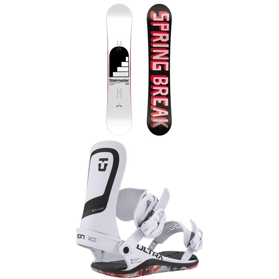 CAPiTA Spring Break Stairmaster Snowboard + Union Ultra Snowboard Bindings 2026