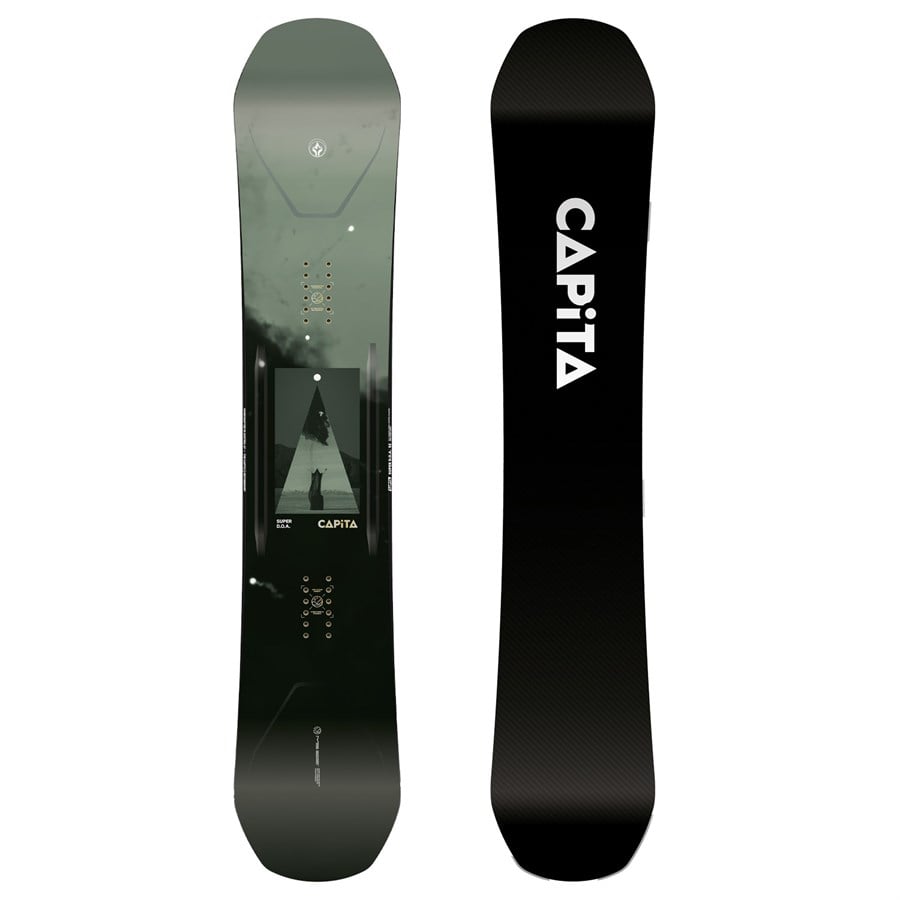CAPiTA Super DOA Snowboard + Nidecker Supermatic Snowboard Bindings 2025