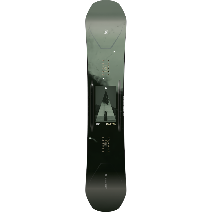 CAPiTA Super DOA Snowboard + Nidecker Supermatic Snowboard Bindings 2025