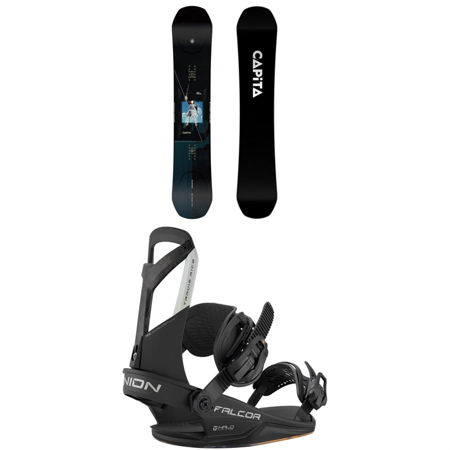 CAPiTA Super DOA Snowboard + Union Falcor Snowboard Bindings 2026
