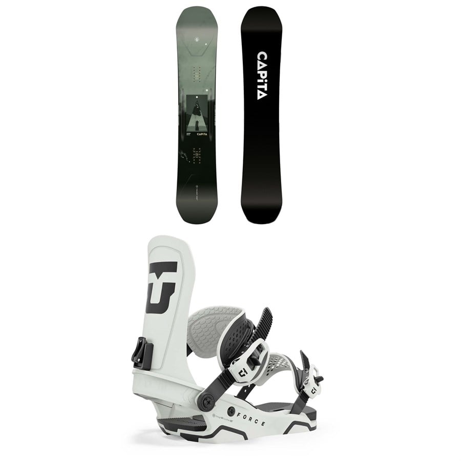 CAPiTA Super DOA Snowboard + Union Force Snowboard Bindings 2025