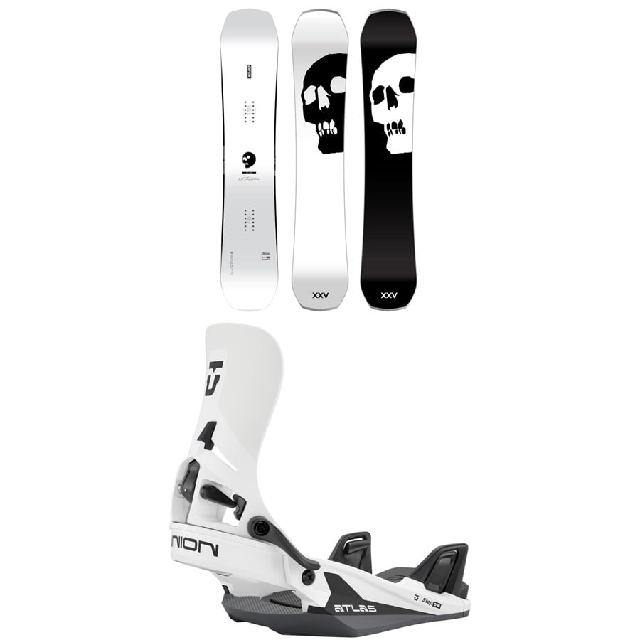 CAPiTA The Black Snowboard Of Death Snowboard + Union Atlas Step On Snowboard Bindings 2026
