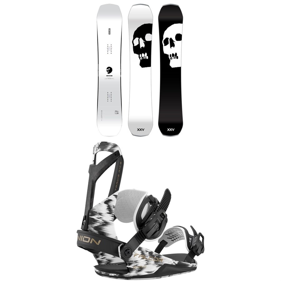 CAPiTA The Black Snowboard Of Death Snowboard + Union Falcor Snowboard Bindings 2026