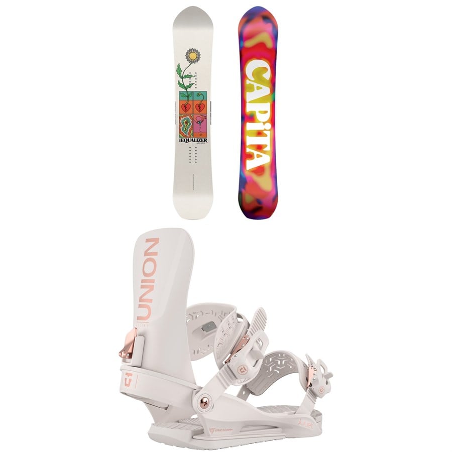 CAPiTA The Equalizer Snowboard + Union Juliet Snowboard Bindings - Women's 2026