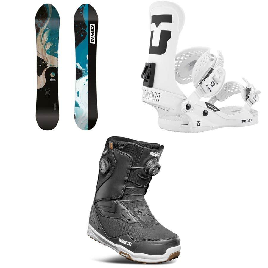 CAPiTA The Navigator Snowboard + Union Force Classic Snowboard Bindings + Thirtytwo TM-2 Double Boa Snowboard Boots 2026