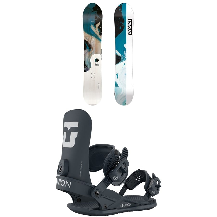 CAPiTA The Navigator Snowboard + Union Legacy Snowboard Bindings - Women's 2026