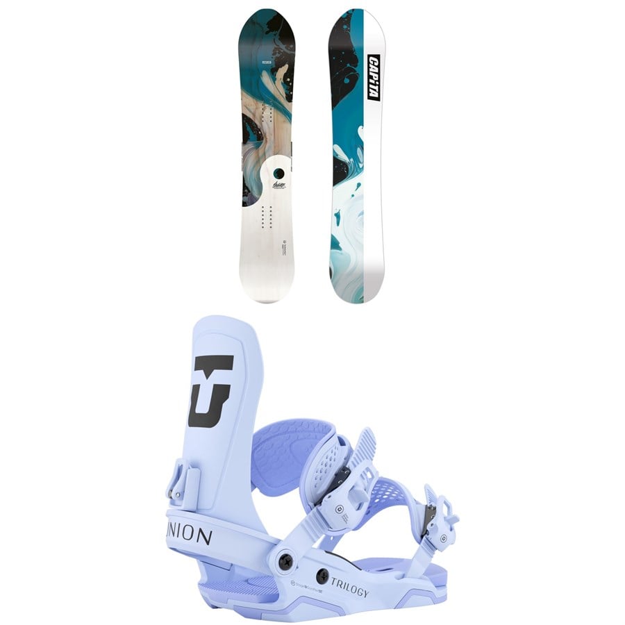CAPiTA The Navigator Snowboard + Union Trilogy Snowboard Bindings - Women's 2026