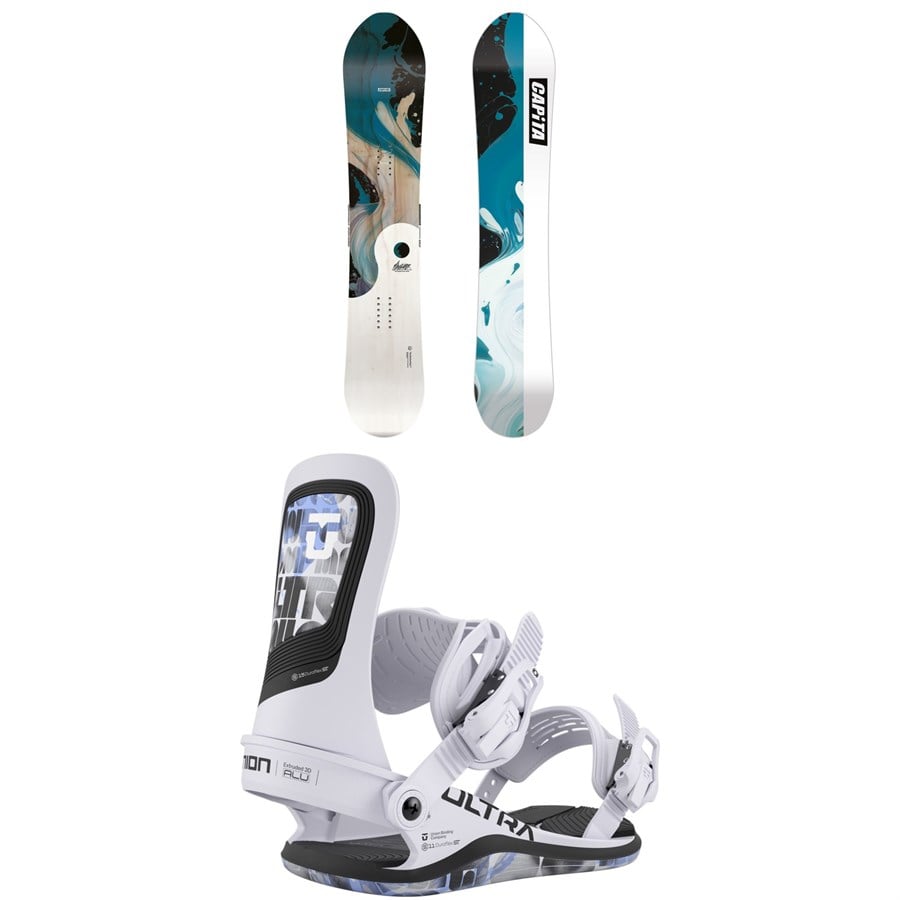 CAPiTA The Navigator Snowboard + Union Ultra Snowboard Bindings - Women's 2026