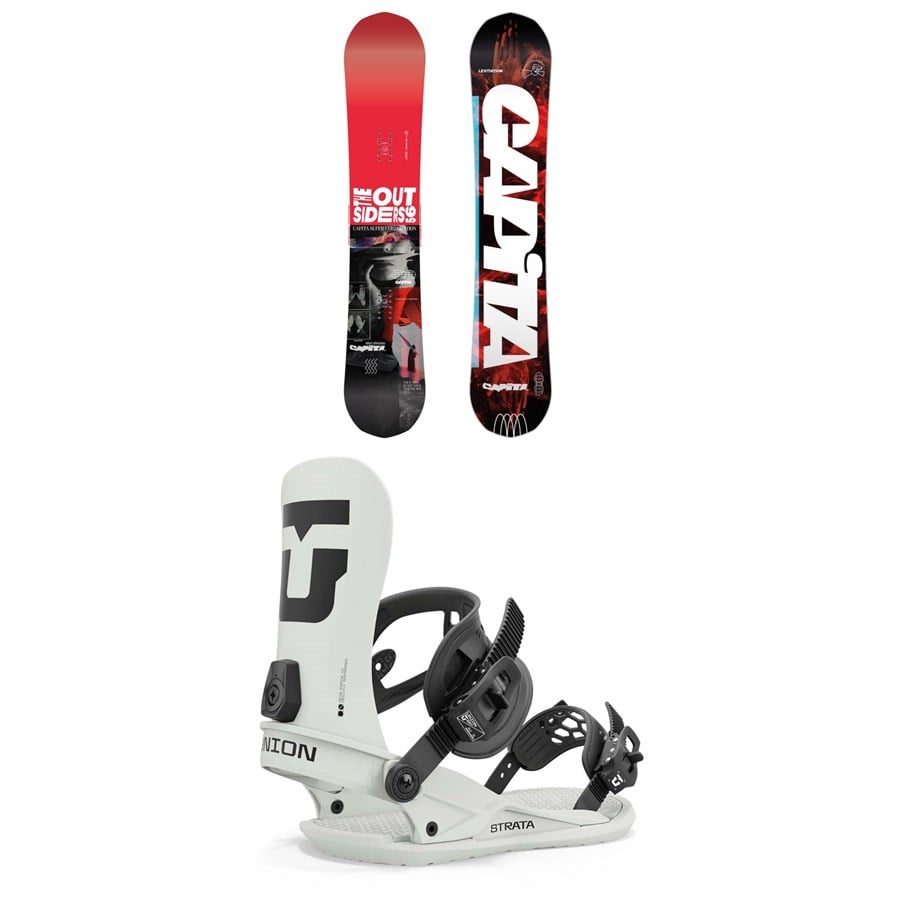 CAPiTA The Outsiders Snowboard + Union Strata Snowboard Bindings 2025