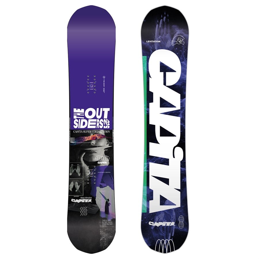 CAPiTA The Outsiders Snowboard + Union Strata Snowboard Bindings 2025