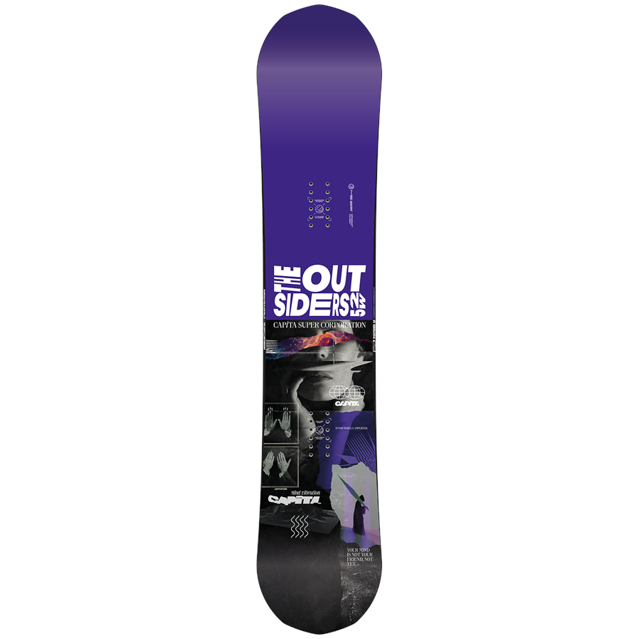 CAPiTA The Outsiders Snowboard + Union Strata Snowboard Bindings 2025