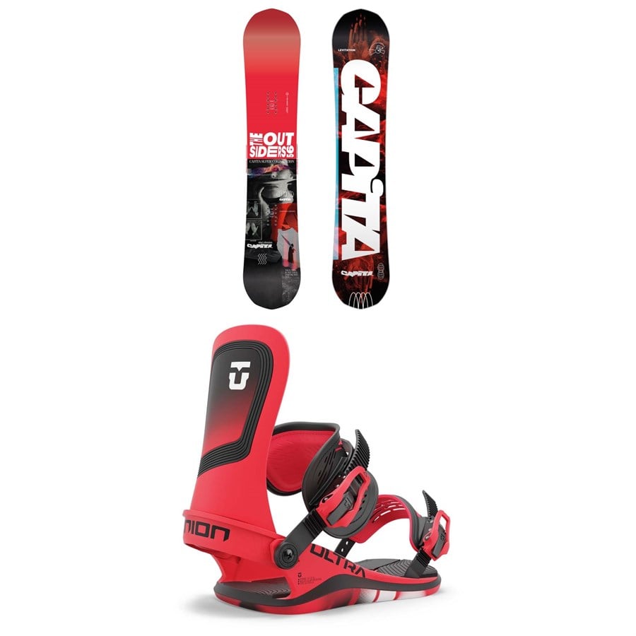 CAPiTA The Outsiders Snowboard + Union Ultra Snowboard Bindings 2025