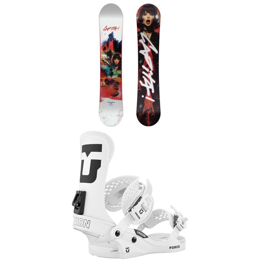 CAPiTA Ultrafear Snowboard + Union Force Classic Snowboard Bindings 2026