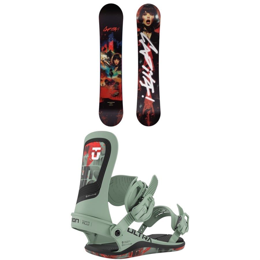CAPiTA Ultrafear Snowboard + Union Ultra Snowboard Bindings 2026