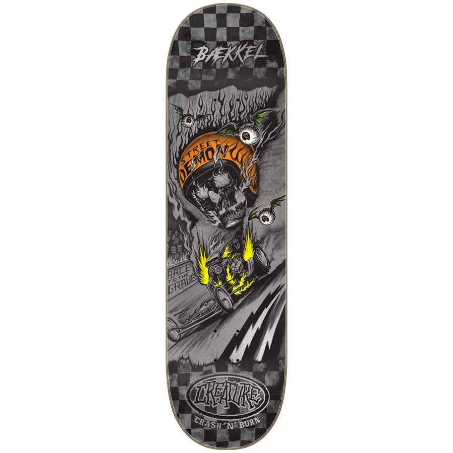 Creature Baekkel Crash And Burn Pro 8.6 Skateboard Deck