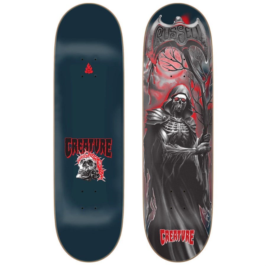 Creature Russell Metal XX Pro 8.6 Skateboard Deck