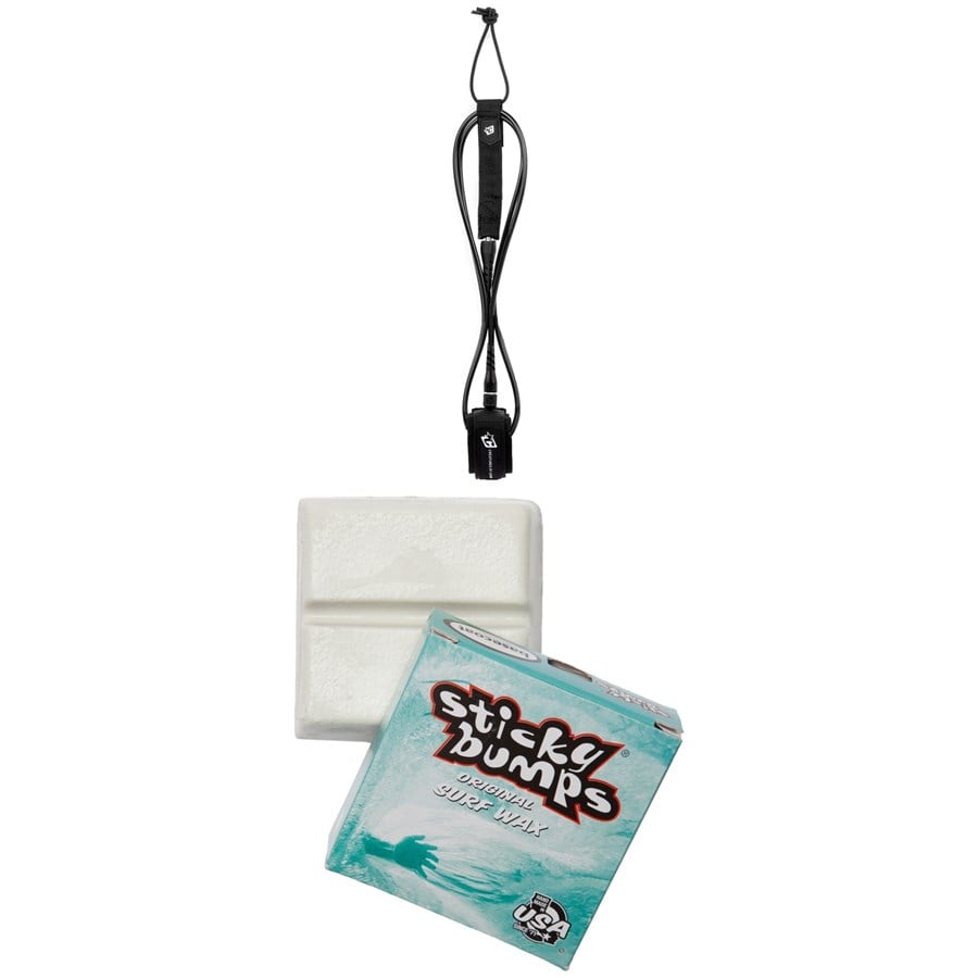 Creatures of Leisure Icon 9' Surf Leash + Sticky Bumps Basecoat Wax