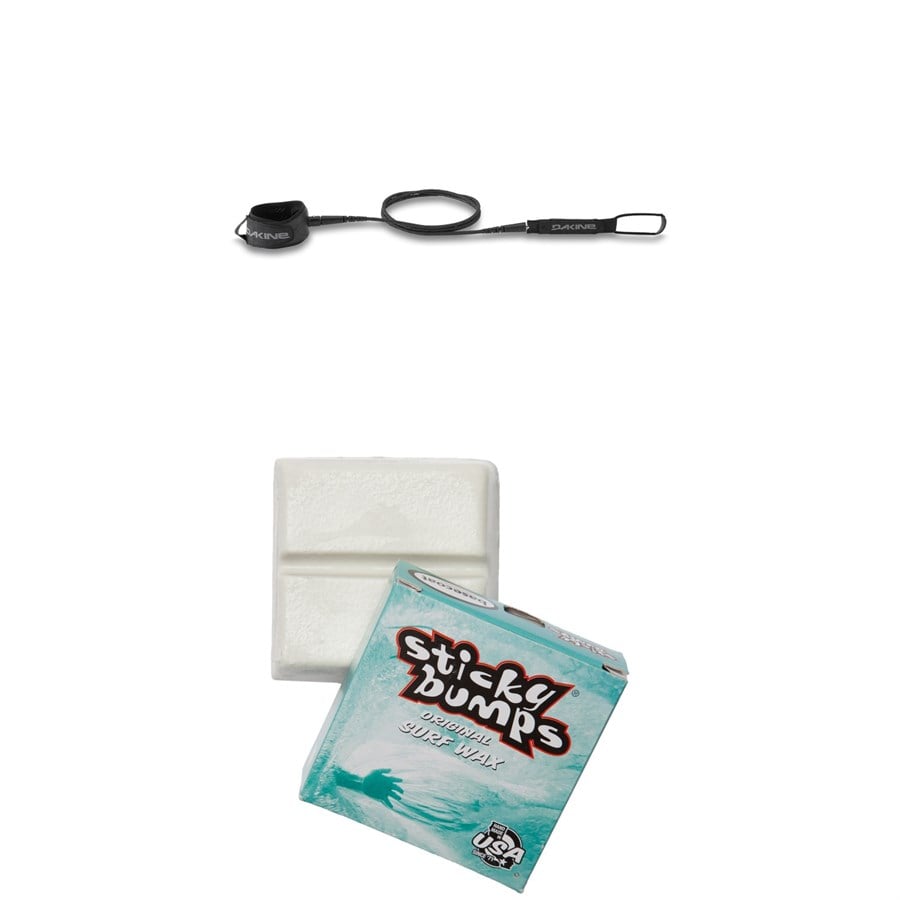 Dakine Kaimana Team 7' Leash + Sticky Bumps Basecoat Wax