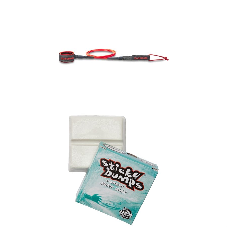 Dakine Kainui Team 6' Leash + Sticky Bumps Basecoat Wax