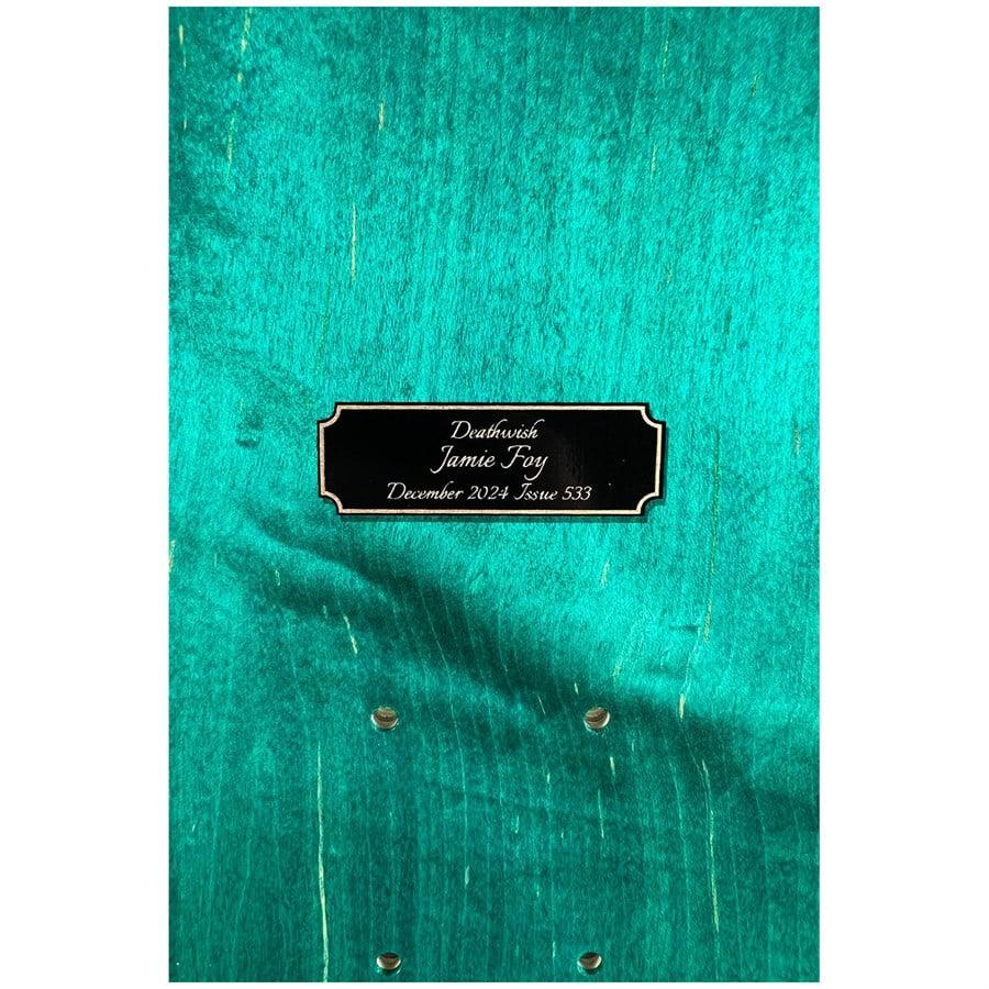 Deathwish Jamie Foy Commemorative Hammer 8.5 Skateboard Deck