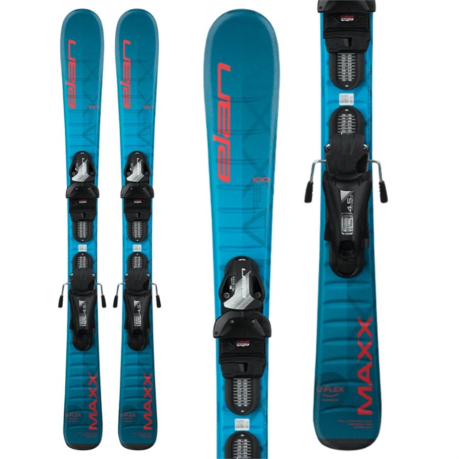 Elan Maxx Blue Jr Skis + EL 7.5 GW Bindings - Kids' 2026