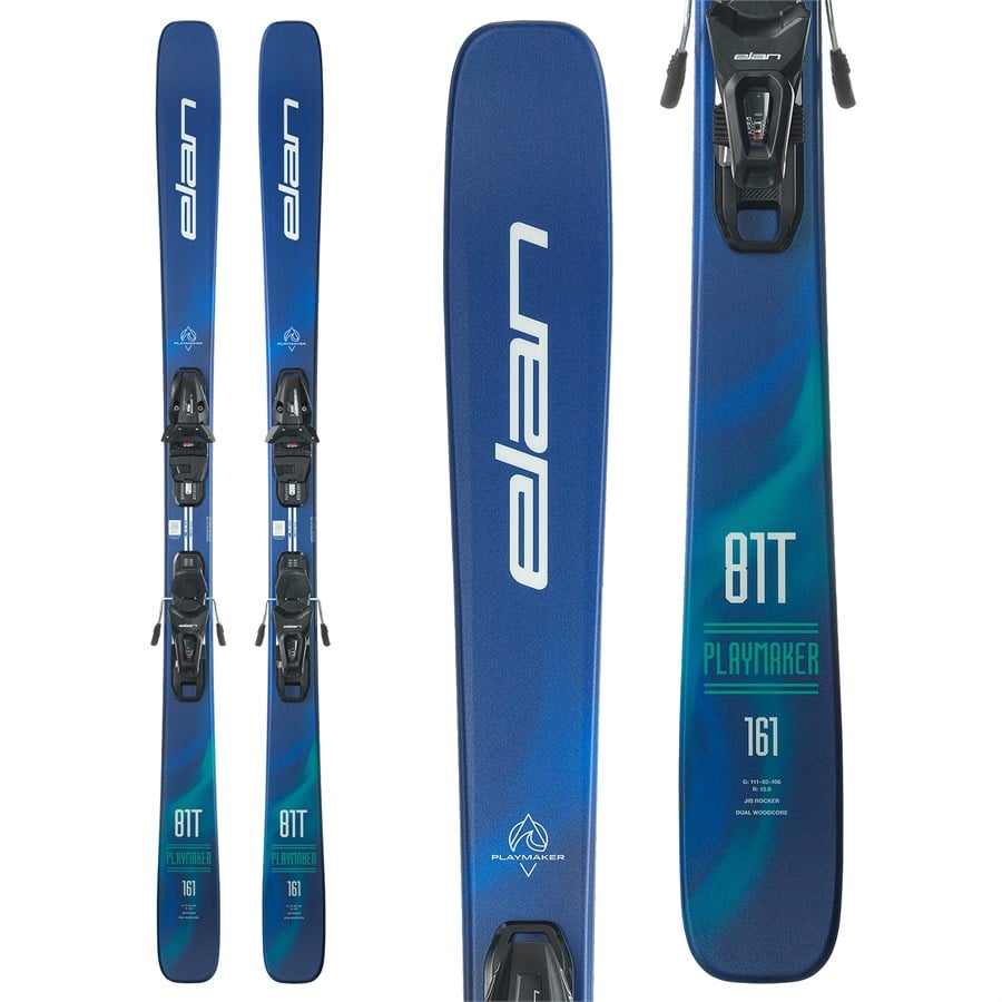 Elan Playmaker 81 Skis + EL 10.0 GW Bindings - Kids' 2026