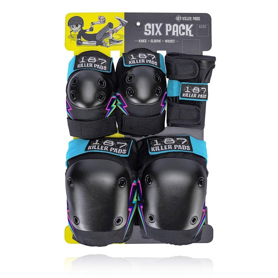 187 Six Pack Skateboard Pad Set