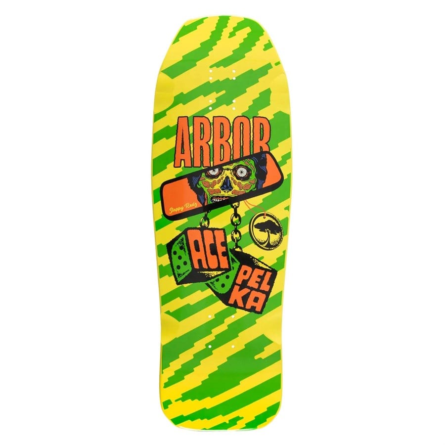 Arbor Ace Pelka Rearview 10.0 Skateboard Deck