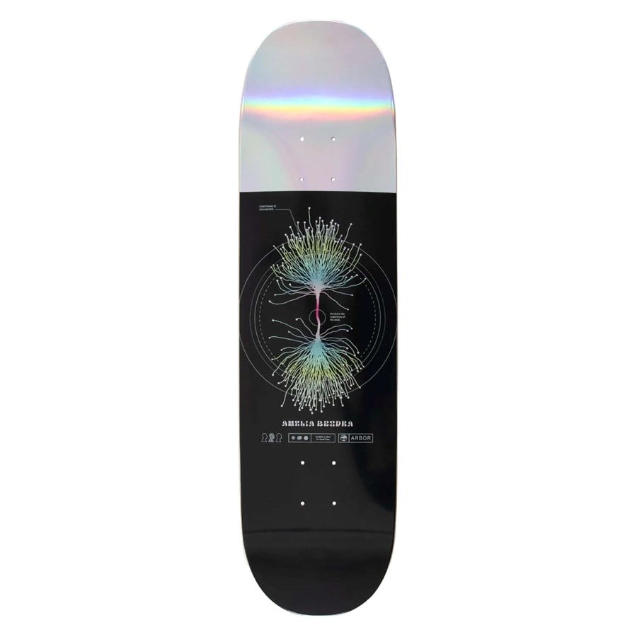 Arbor Amelia Neuron 8.25 Skateboard Deck