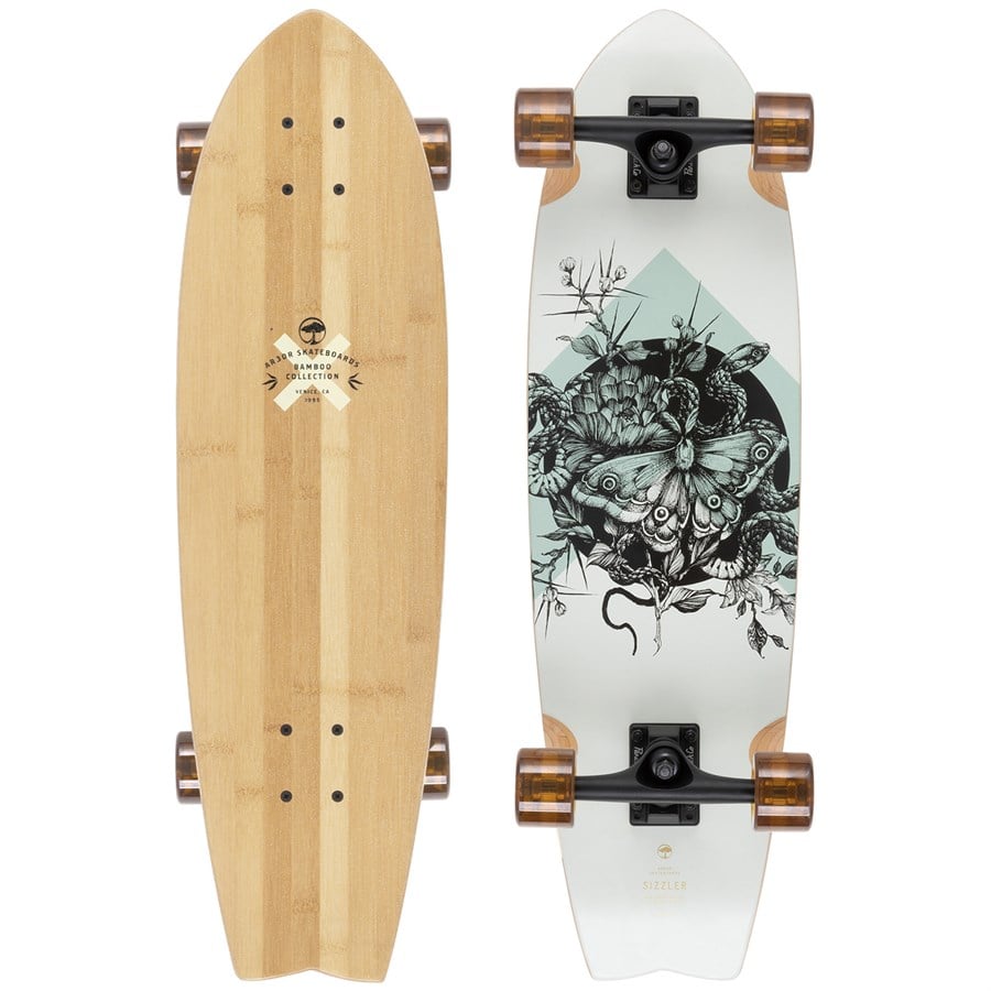 Arbor Bamboo Sizzler Longboard Complete