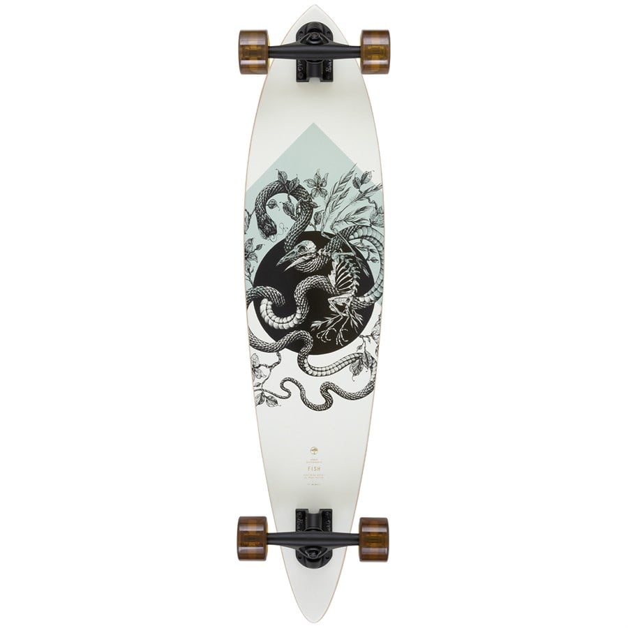Arbor Fish Bamboo Longboard Complete
