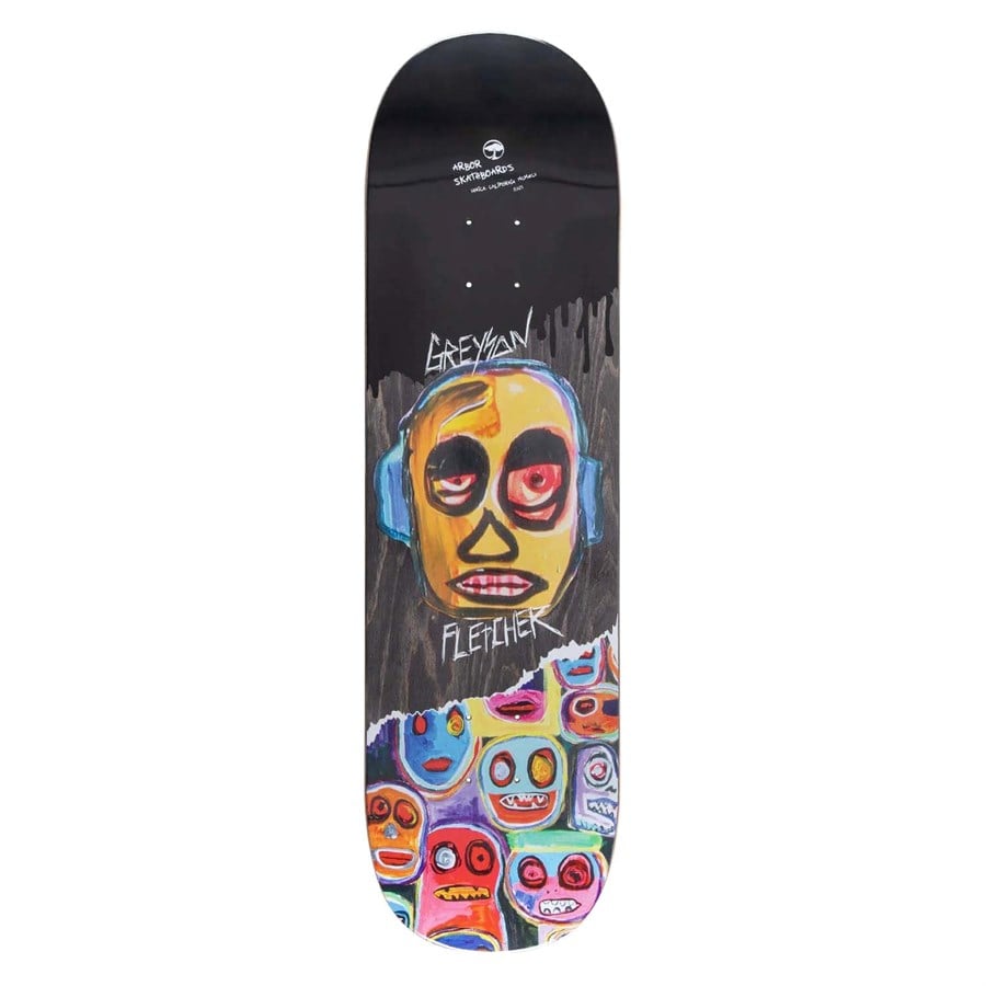 Arbor Gresyon Faces 8.625 Skateboard Deck