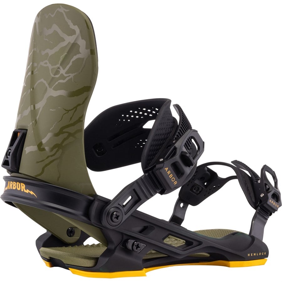 Arbor Hemlock Snowboard Bindings