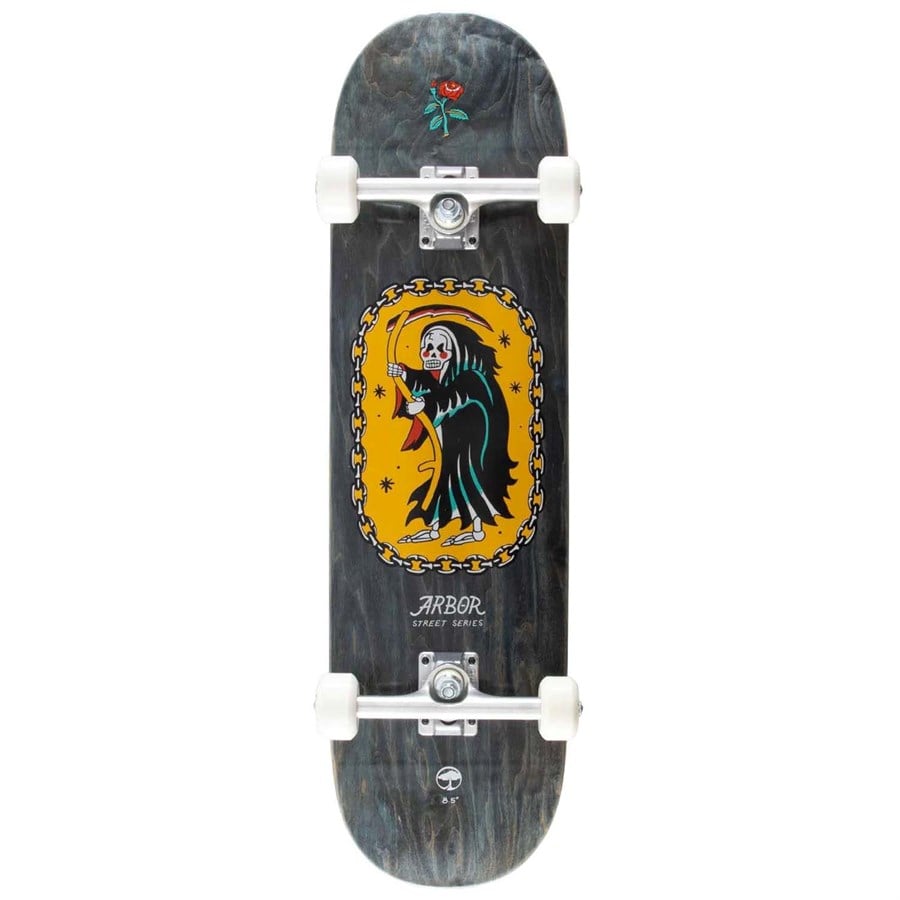 Arbor Street Inked 8.5 Skateboard Complete