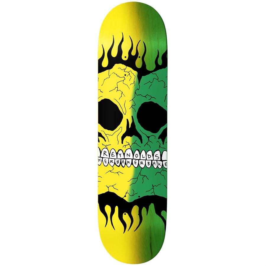 Baker AR Rasta Skull B2 8.38 Skateboard Deck