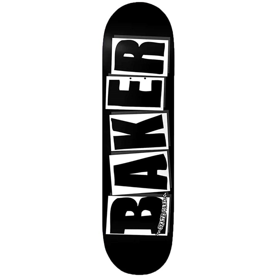 Baker Brand Logo BLK/WHT 8.475 Skateboard Deck
