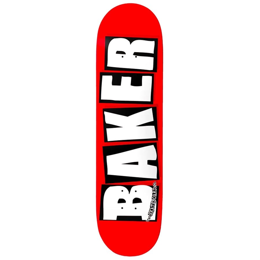 Baker Brand Logo White 8.6 Skateboard Deck