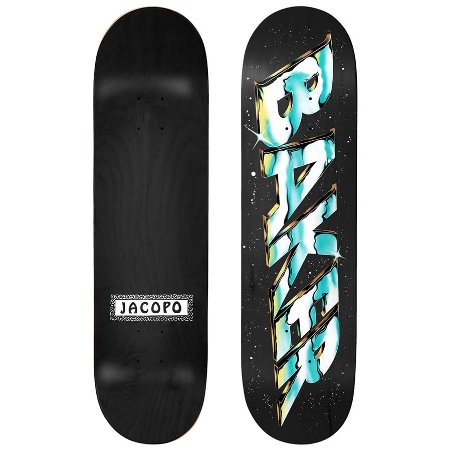 Baker JC Chrome Zone Twin 8.38 Skateboard Deck