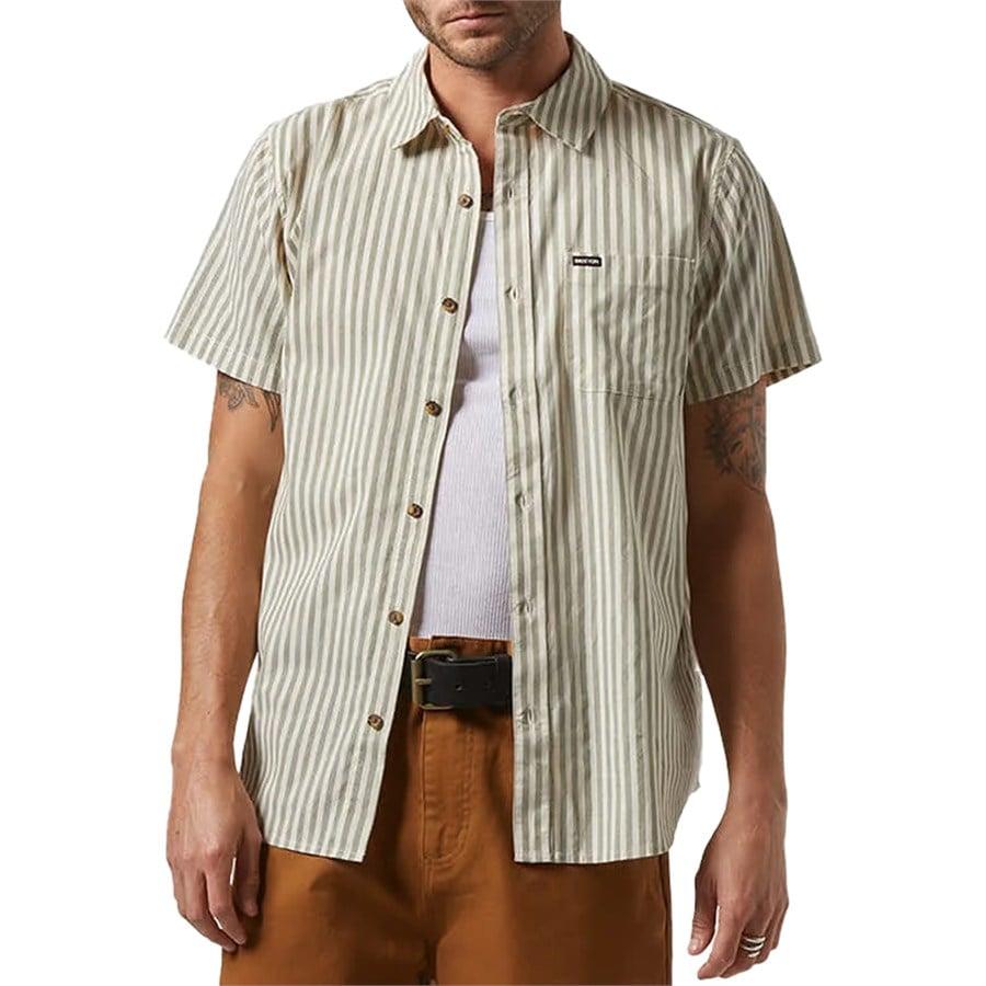 Brixton Charter Print Short-Sleeve Shirt - Men's