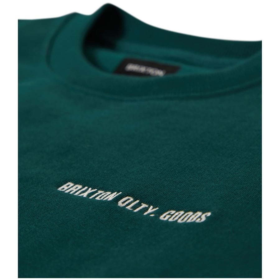 Brixton Embroidered Heavy Weight Crew - Men's