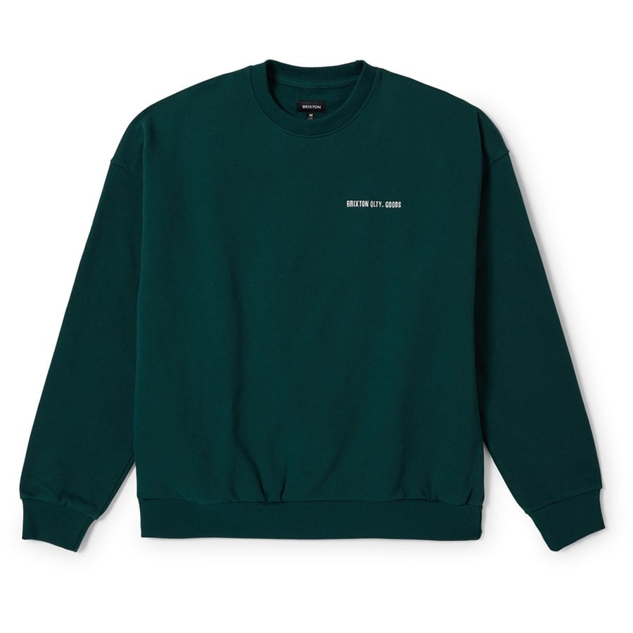 Brixton Embroidered Heavy Weight Crew - Men's